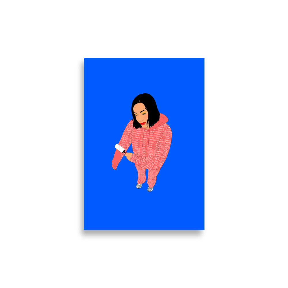 Poster Art Print Illustration - Yes I Can