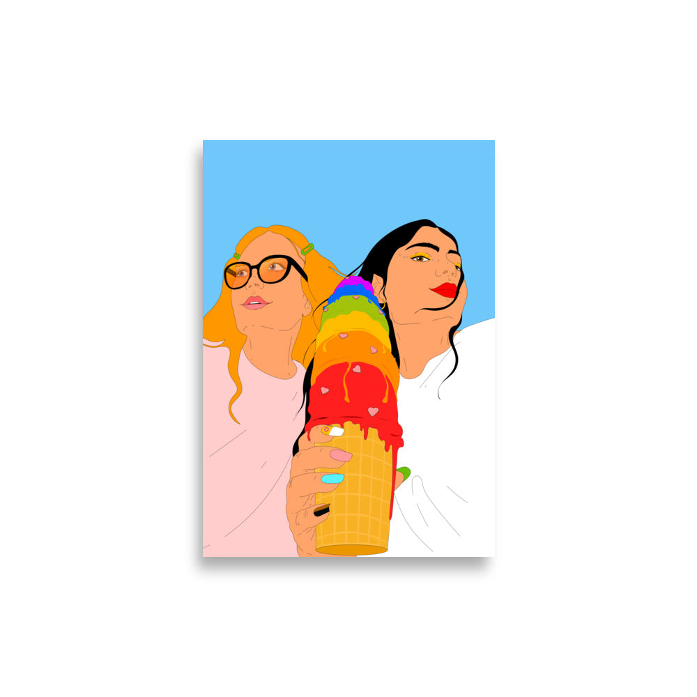 Pride - Art Print Illustration