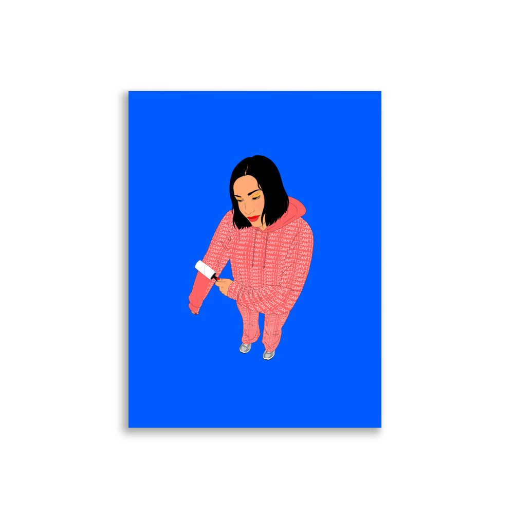 Poster Art Print Illustration - Yes I Can