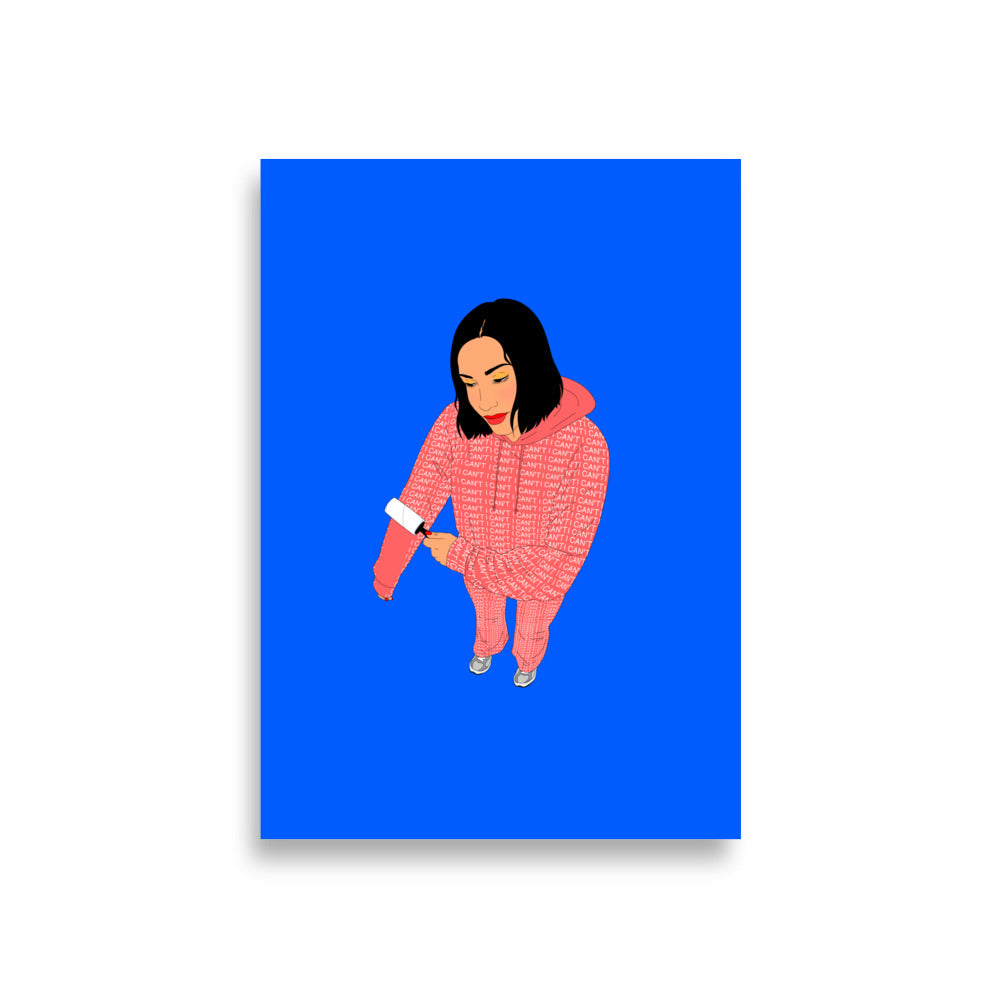 Poster Art Print Illustration - Yes I Can