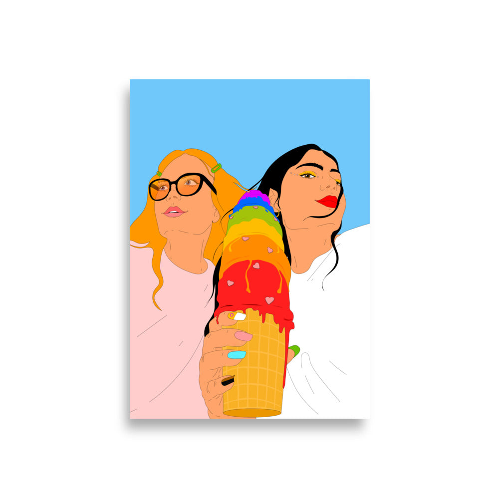 Pride - Art Print Illustration