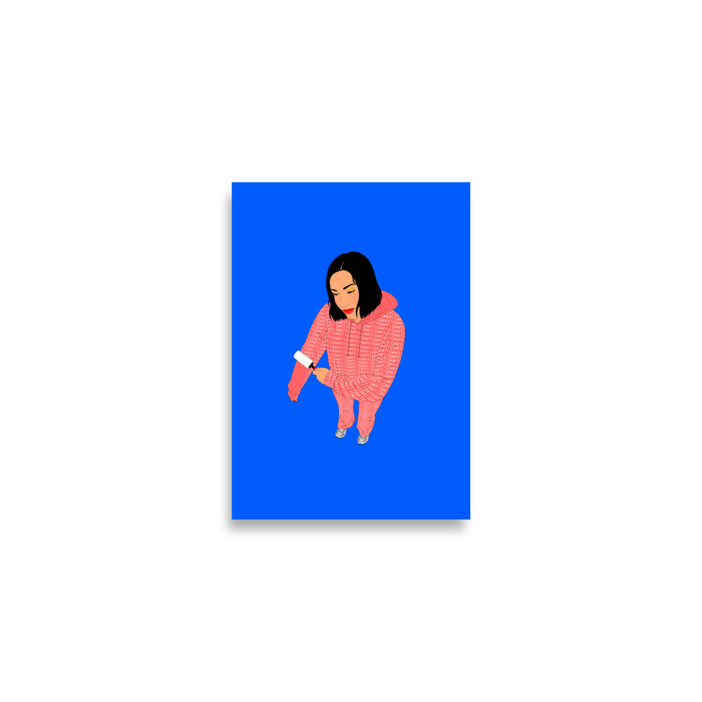 Poster Art Print Illustration - Yes I Can