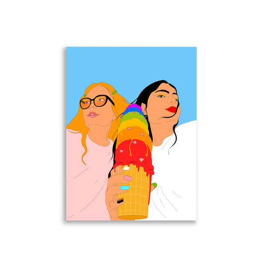 Pride - Art Print Illustration