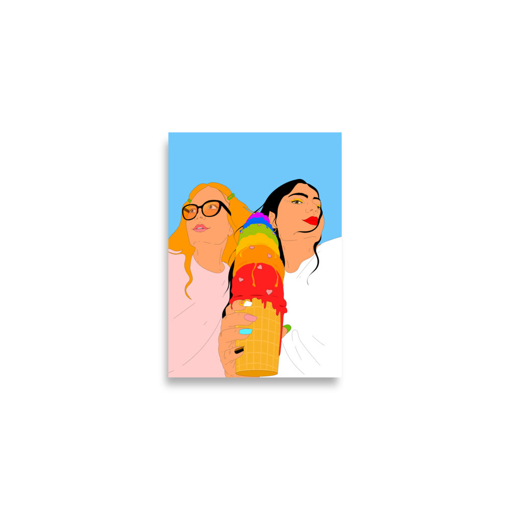 Pride - Art Print Illustration